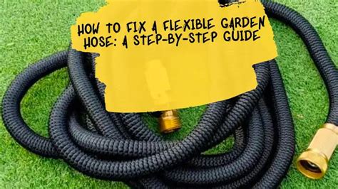 How to Fix an Expandable Garden Hose: Quick。